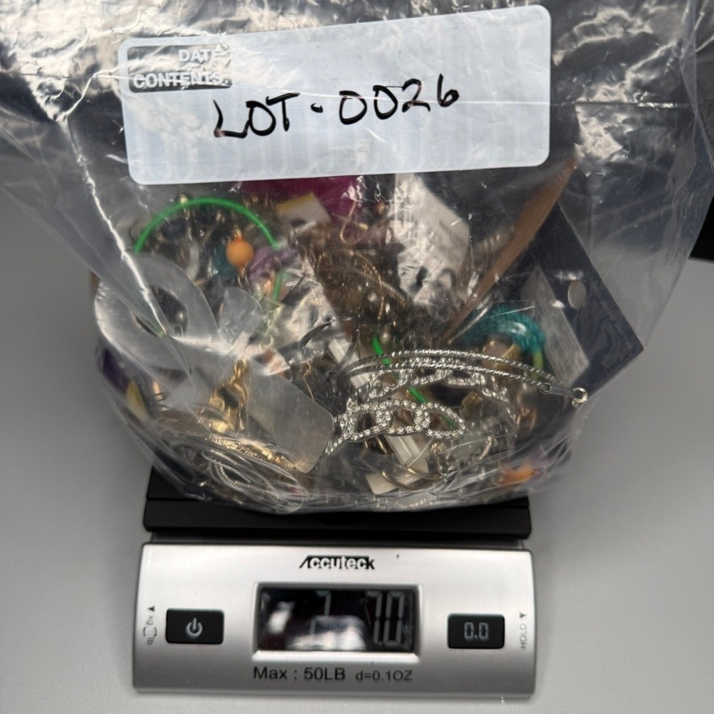 Mystery Jewelry Lot Wearable Earrings Over 2 lbs Resell Repair Craft READ